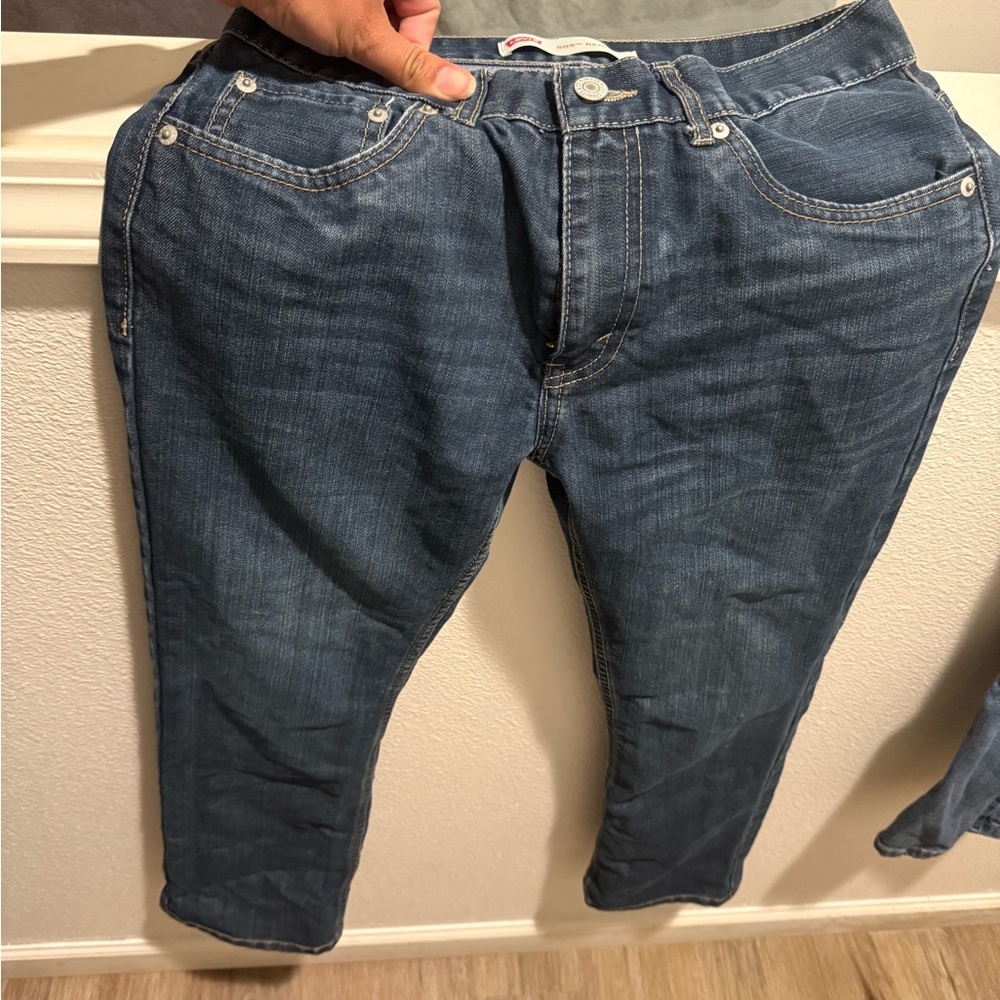 Levi's Classic Blue Denim Jeans